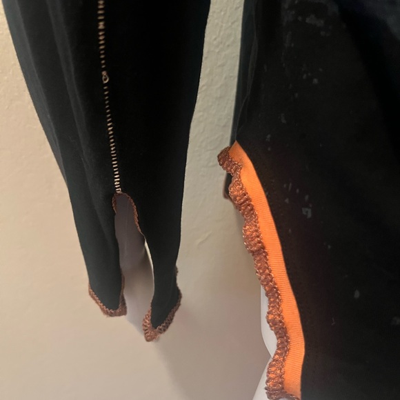 Cop.Copine Black and Orange Long Sleeve Top - Picture 8 of 10